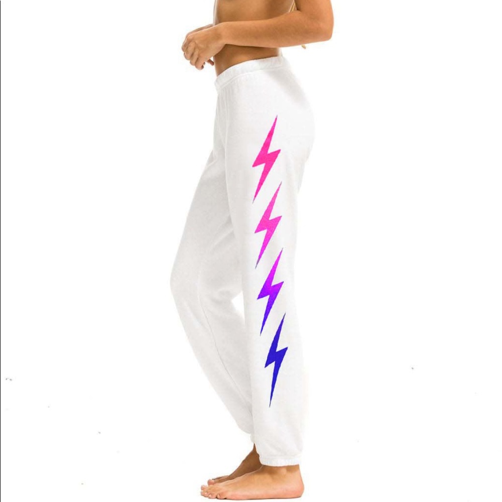 Aviator nation sweatpants!! Bolt fade sweatpants